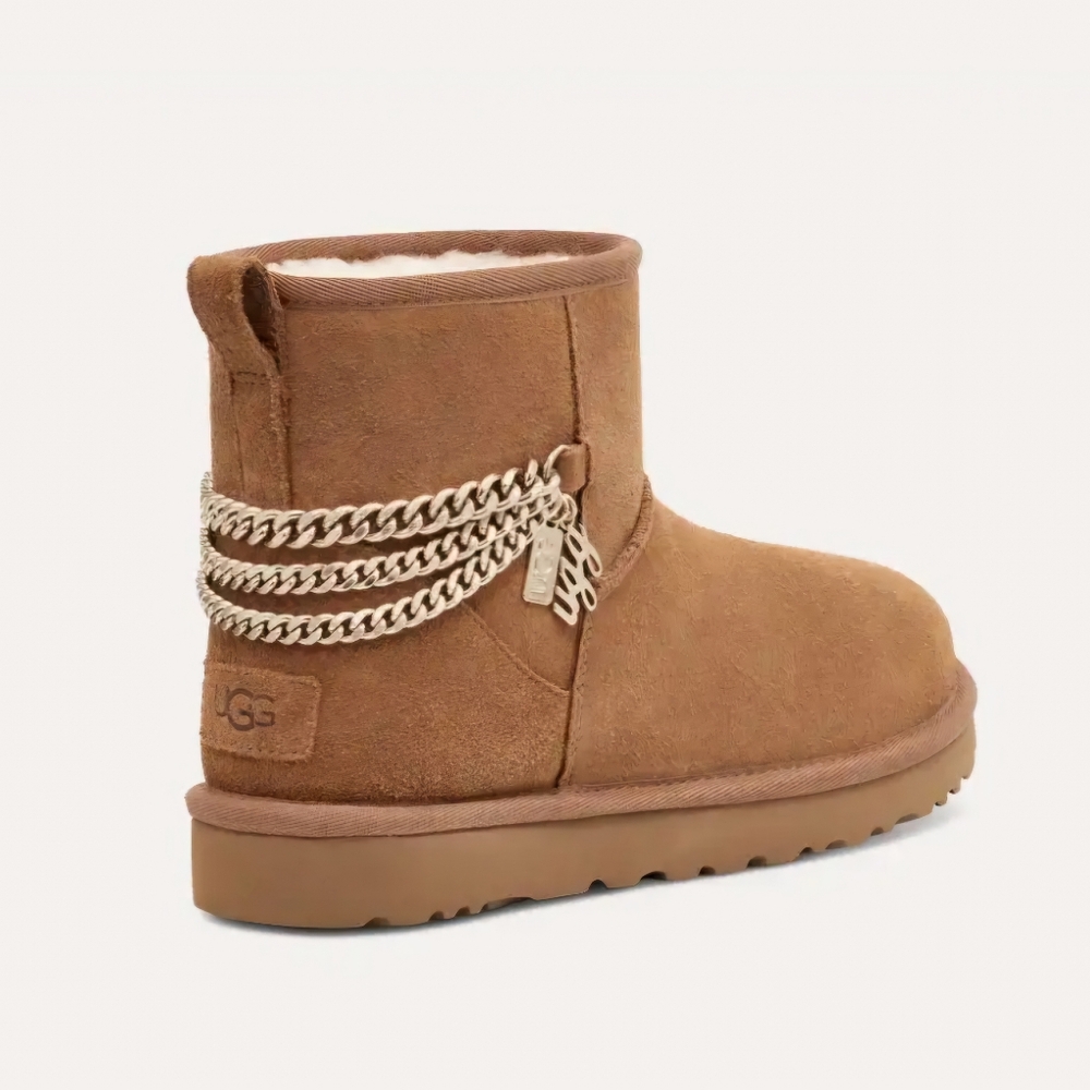 Ugg Classic Mini Chains boots size6 new - Picture 6 of 15